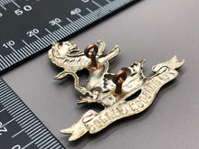 Load image into Gallery viewer, Original WW1 British Army 7th Dragoon Guards Regiment Cap Badge - The Militaria Shop