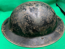 Load image into Gallery viewer, British Army Mk2 Brodie Helmet - Original WW2 Combat Helmet - The Militaria Shop