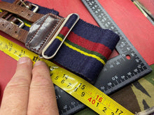 Charger l'image dans la galerie, Genuine British Army Royal Marines Regimental Stable Belt. 32" Waist. - The Militaria Shop