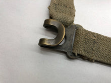 Charger l'image dans la galerie, Original WW2 British Army 37 Pattern Canvass L Strap - The Militaria Shop