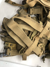 Load image into Gallery viewer, Original WW2 37 Pattern British Army Water Bottle Carrier Harness - The Militaria Shop