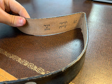 Load image into Gallery viewer, Black Leather Pistol Belt - 28 Inch Max - B68 - The Militaria Shop