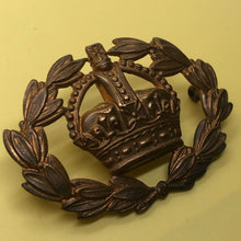 Load image into Gallery viewer, Original WW2 British Army Cap Badge - Warrant Officer - The Militaria Shop