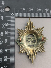 Load image into Gallery viewer, Original WW2 British Army Worcestershire Regiment Cap Badge - The Militaria Shop