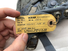 Load image into Gallery viewer, Original Royal Air Force RAF Cold War Period G Type Blue Jet Flying Helmet 22C - The Militaria Shop