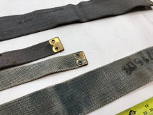 Load image into Gallery viewer, Original WW2 British Royal Air Force Blue 37 Pattern L Strap Set - The Militaria Shop