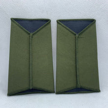 Load image into Gallery viewer, RHA Royal Horse OD Green Rank Slides / Epaulette Pair Genuine British Army - NEW - The Militaria Shop