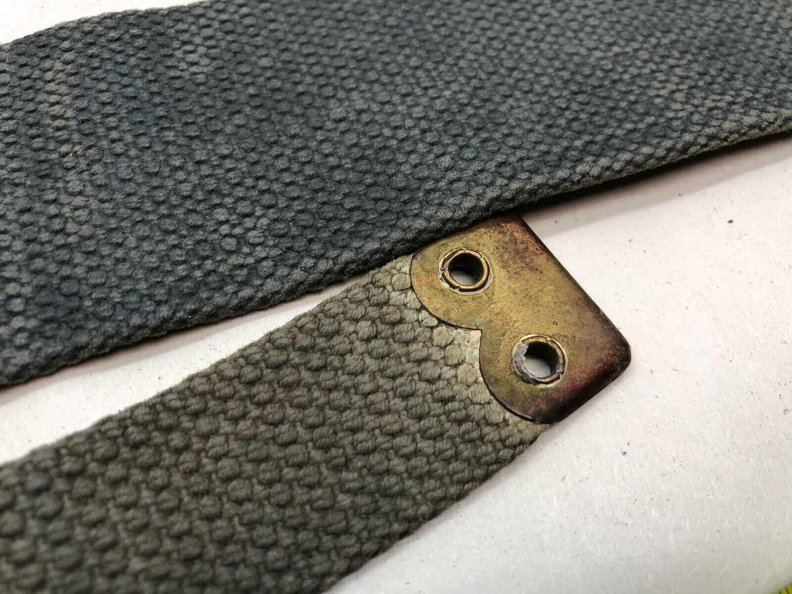 Original WW2 British Royal Air Force Blue 37 Pattern L Strap Set - The Militaria Shop