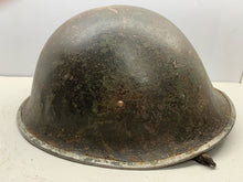 Load image into Gallery viewer, Original WW2 British / Canadian Army Mk3 High Rivet Combat Helmet Shell - The Militaria Shop