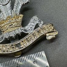 Load image into Gallery viewer, The Royal Hussars - Genuine British Army Cap Badge - The Militaria Shop