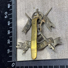 Charger l'image dans la galerie, Original WW2 British Army 9th Queen's Royal Lancers Cap Badge - The Militaria Shop