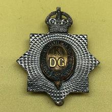 Load image into Gallery viewer, Original WW1 British Army Cap Badge - 1st King's Dragoon Guards - The Militaria Shop