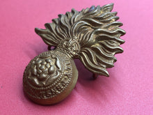 Load image into Gallery viewer, Original WW2 British Army Royal Fusiliers Cap Badge - The Militaria Shop