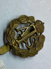 Load image into Gallery viewer, Original British Army WW2 Auxiliary Transport Service Cap Badge - The Militaria Shop