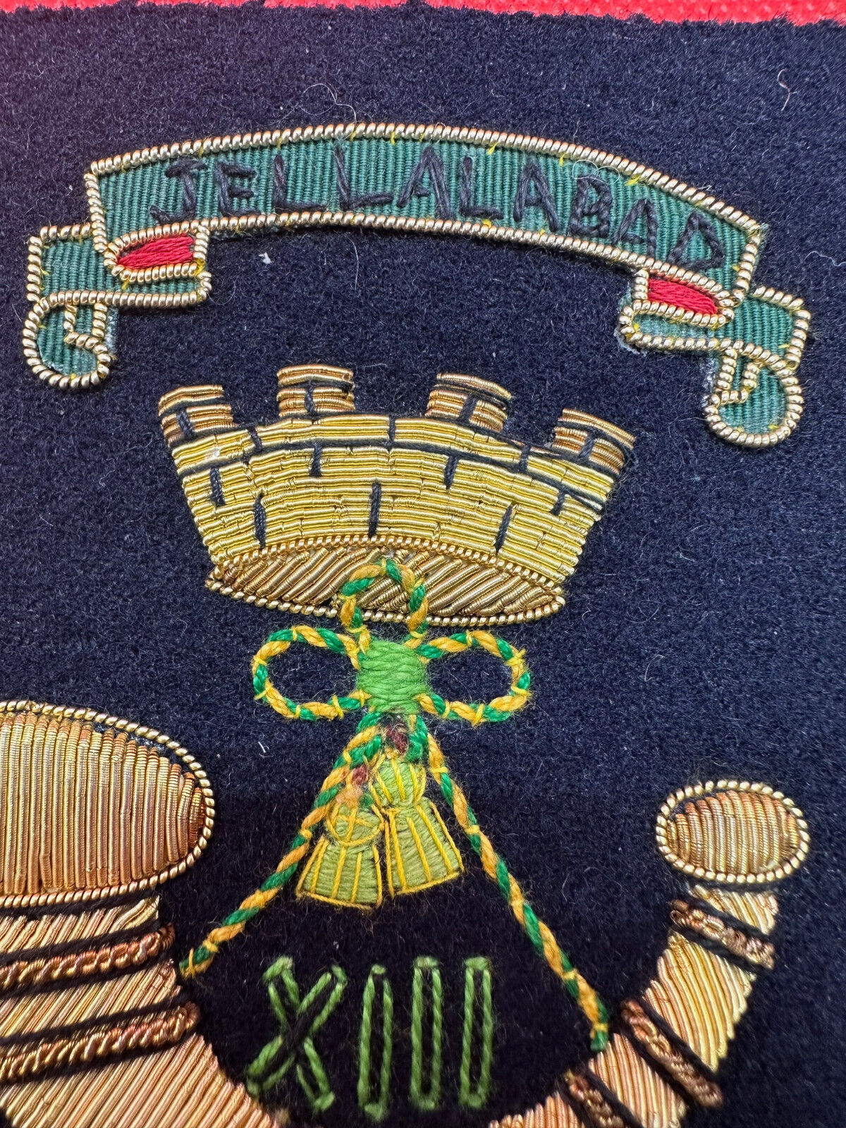 British Army Bullion Embroidered Blazer Badge - Somerset Light Infantry - The Militaria Shop