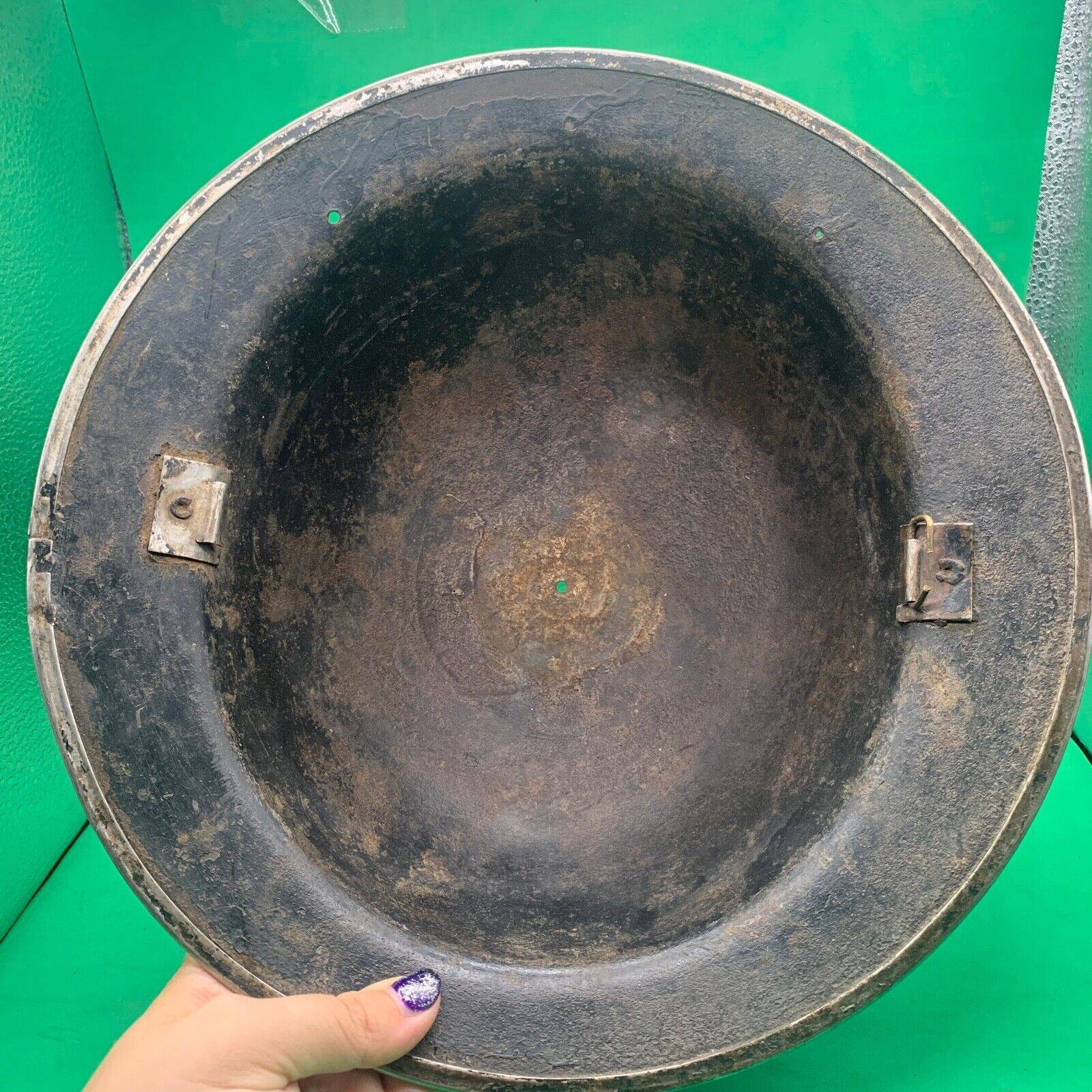 Original WW2 South African Army Mk2 Brodie Helmet - British Style Combat Helmet - The Militaria Shop