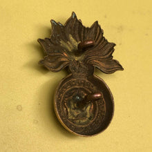 Load image into Gallery viewer, Original WW2 Era British Army The Royal Fusiliers Cap Badge - The Militaria Shop