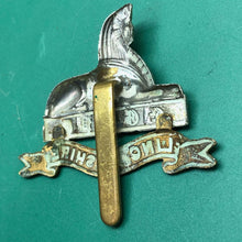 Load image into Gallery viewer, Original WW2 British Army Cap Badge - The Lincolnshire Regiment - The Militaria Shop