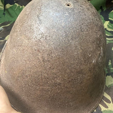 Load image into Gallery viewer, Original WW2 British / Canadian Army Mk3 Turtle Helmet - The Militaria Shop