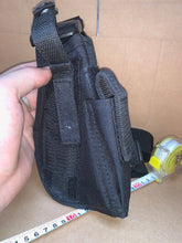 Load image into Gallery viewer, VIPER Holsters Leg Drop Pistol Holster - Ideal for Automatic - Black Fabric - The Militaria Shop