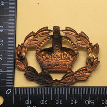 Load image into Gallery viewer, Original WW2 British Army Cap Badge - Warrant Officer - The Militaria Shop