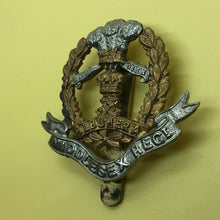 Load image into Gallery viewer, Original WW2 British Army Cap Badge - Middlesex Regiment - The Militaria Shop