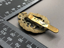 Load image into Gallery viewer, Original British Army WW2 Auxiliary Territorial Service Cap Badge - The Militaria Shop
