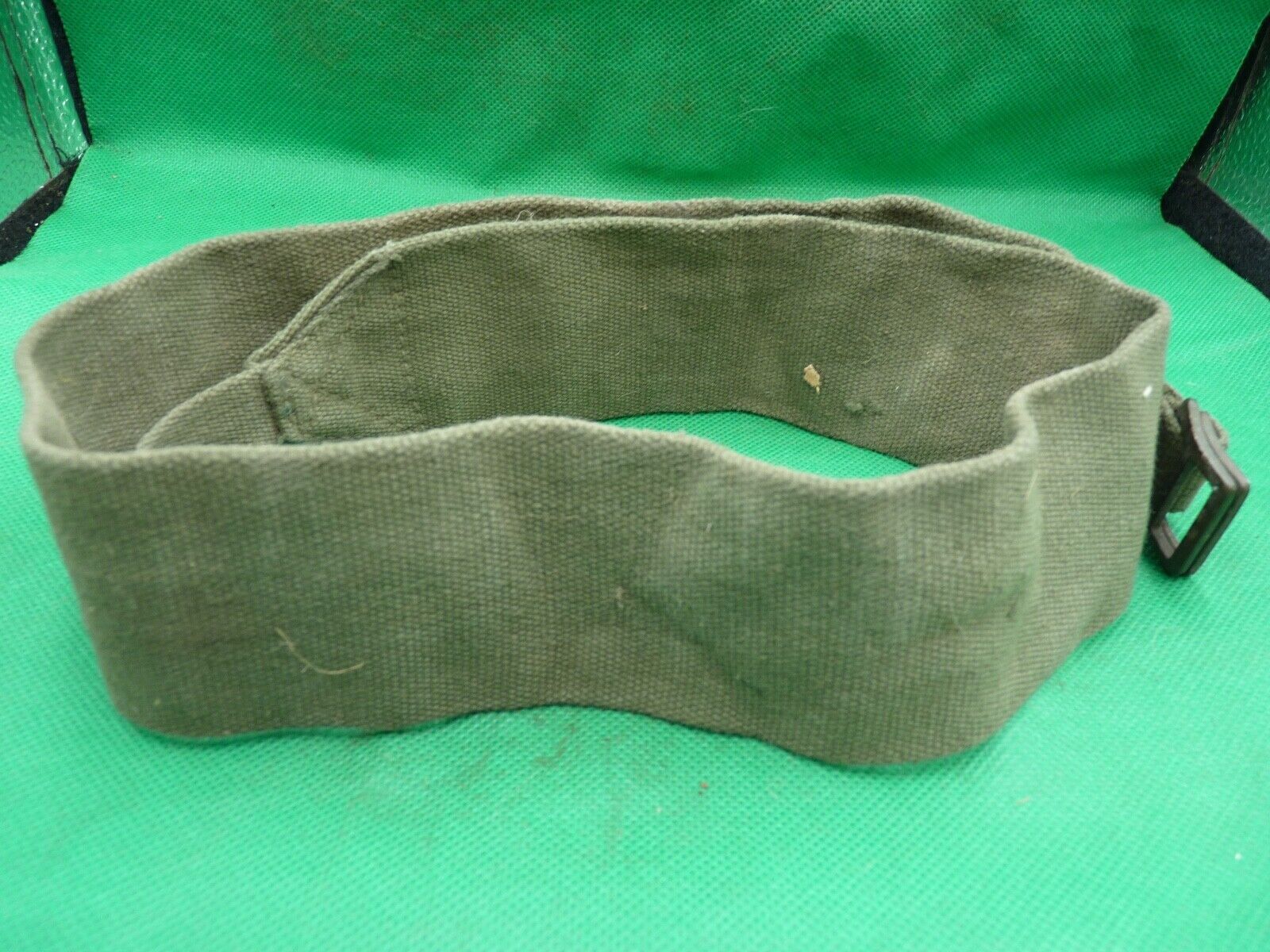 Original WW2 British Army 44 Pattern Equipment Strap - 1945 Dated - The Militaria Shop