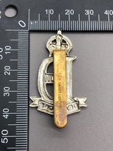 Load image into Gallery viewer, Original WW2 British Army 22nd Dragoons Regiment Cap Badge - The Militaria Shop