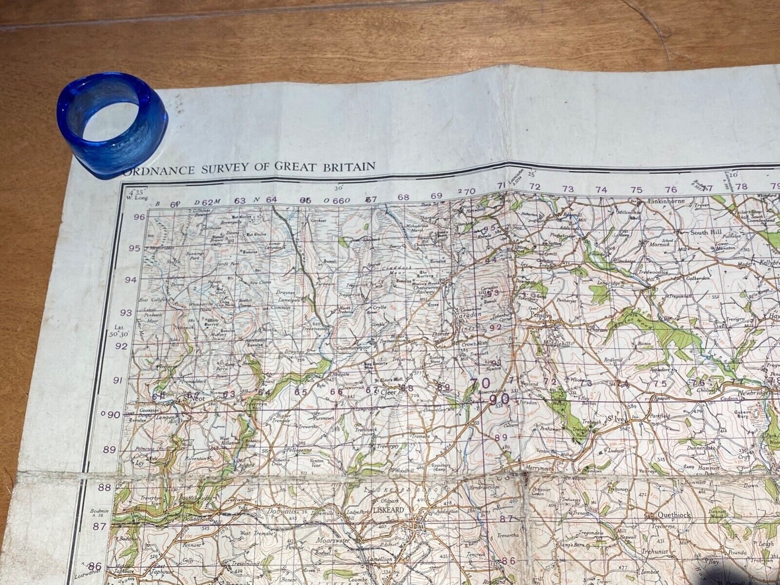 WW2 1940 British Army General Staff - War Office Army Map of PLYMOUTH. - The Militaria Shop