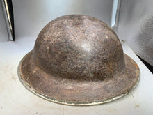 Load image into Gallery viewer, Original WW2 British Army Mk2 Army Combat Helmet - The Militaria Shop