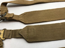 Load image into Gallery viewer, Original WW2 British Army L Strap 37 Pattern Set - Wartime Dated - Old Stock - The Militaria Shop