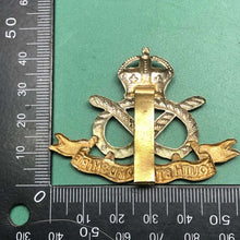 Load image into Gallery viewer, Original WW2 British Army South Staffordshire Regiment Cap Badge - The Militaria Shop
