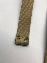 Load image into Gallery viewer, Original WW2 British Army 37 Pattern L Straps Pair - Wartime Dated - The Militaria Shop