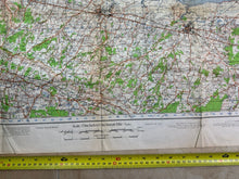 Load image into Gallery viewer, Original WW2 British Army OS Map of England - War Office - Chatham & Maidsto - The Militaria Shop