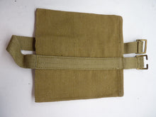 Load image into Gallery viewer, Original WW2 1943 Dated British Army 37 Pattern Water Bottle Carrier Harness - The Militaria Shop