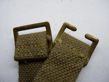 Load image into Gallery viewer, Original WW2 1943 Dated British Army 37 Pattern Water Bottle Carrier Harness - The Militaria Shop