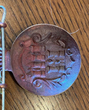 Load image into Gallery viewer, Victorian Era Royal Dublin Fusiliers Large Busby Badge With Two Rear Fixing Lugs - The Militaria Shop