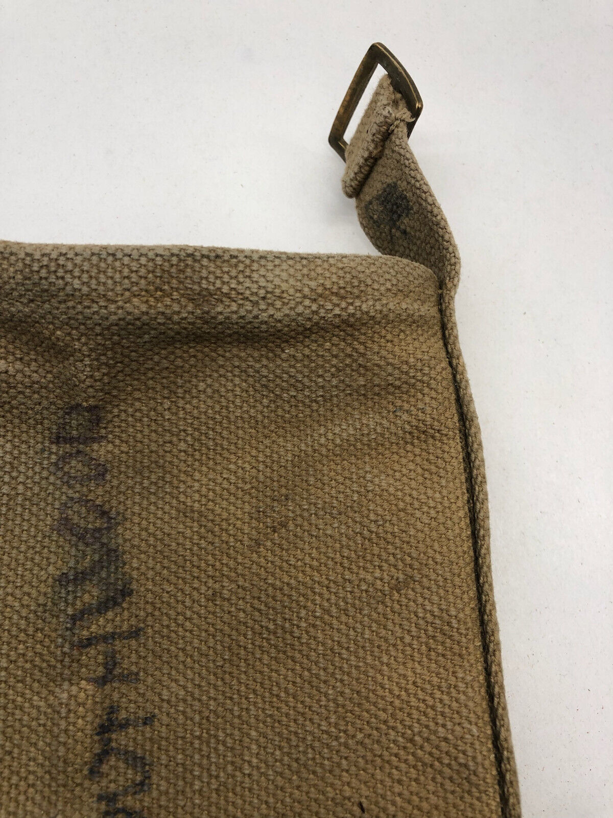 WW2 British Army 37 Pattern Webbing Water Bottle Carrier Harness - 1943 Dated - The Militaria Shop