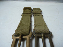 Load image into Gallery viewer, Original WW2 British Army 37 Pattern Webbing Brace Adaptor Pair - The Militaria Shop