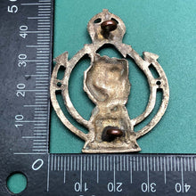 Load image into Gallery viewer, Original WW2 Royal Armoured Corps - Kings Crown British Army Cap Badge - The Militaria Shop