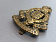 Load image into Gallery viewer, Original British Army WW2 RAOC Royal Army Ordnance Corps Cap Badge - The Militaria Shop