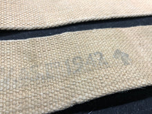 Load image into Gallery viewer, Original WW2 British Army 37 Pattern Khaki L-Straps Webbing - Wartime Dated - The Militaria Shop