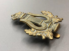 Load image into Gallery viewer, Original British Army Kings Crown Muscians Bandsmans Cap Badge - The Militaria Shop