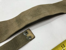 Load image into Gallery viewer, Original WW2 British Army 37 Pattern Canvass L Strap - The Militaria Shop