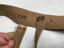 Charger l'image dans la galerie, Original WW2 British WD Marked Army Shoulder Strap / Cross Strap - The Militaria Shop