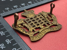 Load image into Gallery viewer, Original WW1 British Army Royal Gloucestershire Hussars Cap Badge - The Militaria Shop