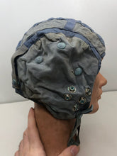 Load image into Gallery viewer, Original Royal Air Force RAF Cold War Period G Type Blue Jet Flying Helmet 22C - The Militaria Shop