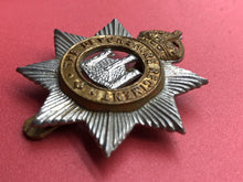 Load image into Gallery viewer, Original WW2 British Army Devonshire Regiment Cap Badge - The Militaria Shop