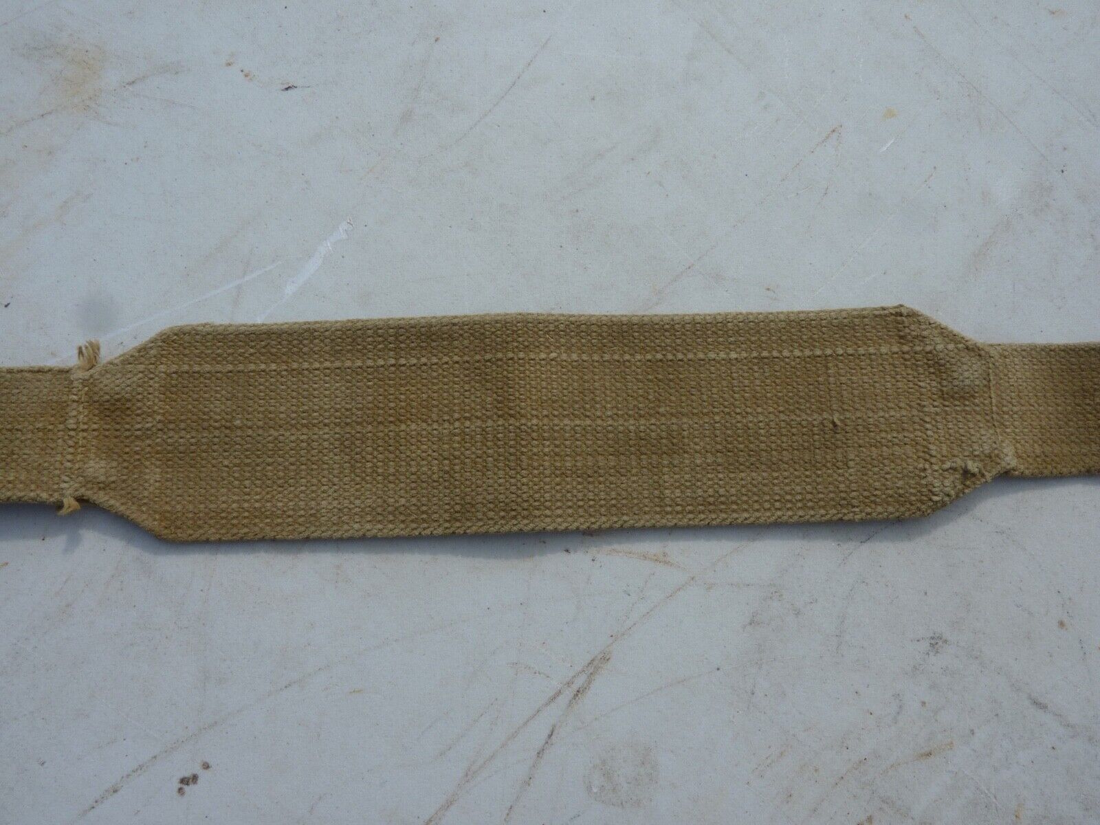 Original WW2 British Army 37 Pattern Yoke Utility Shoulder Strap - Unmarked - The Militaria Shop